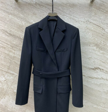 alexander wang early autumn new wool belt suit jacket