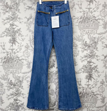 Chanel early autumn new micro flared jeans