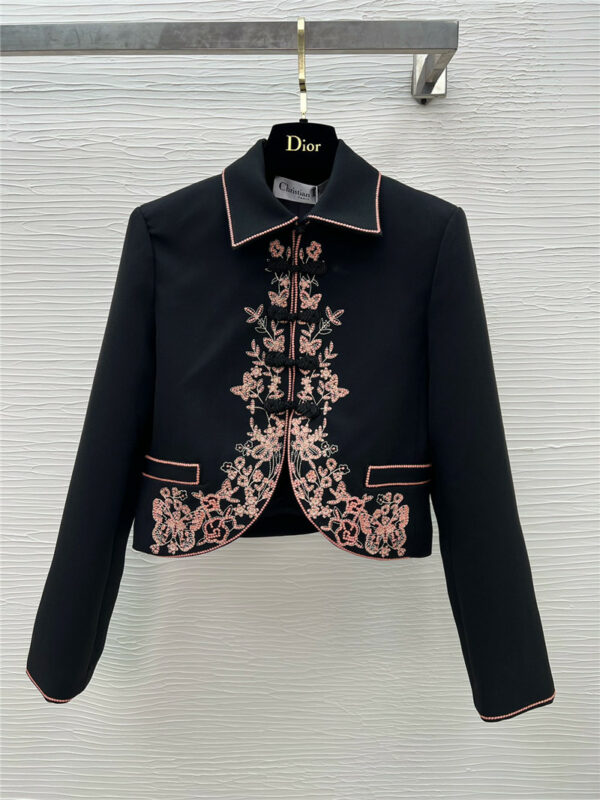 Dior early autumn new series embroidered jacket