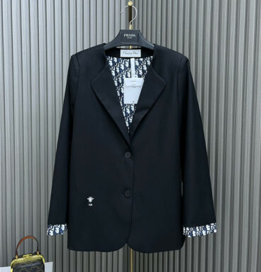 dior presbyopic lined suit jacket