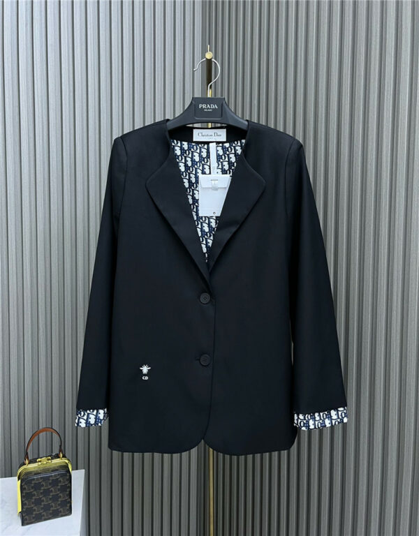 dior presbyopic lined suit jacket