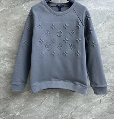 louis vuitton LV three-dimensional printing sweater
