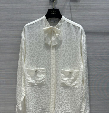 Chanel handmade new silk shirt