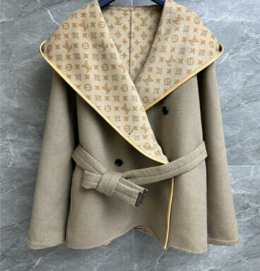 louis vuitton LV short hooded coat