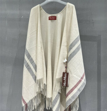 MaxMara lightweight shawl cape