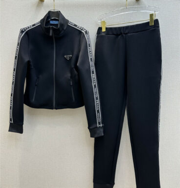 prada sports and leisure space cotton suit
