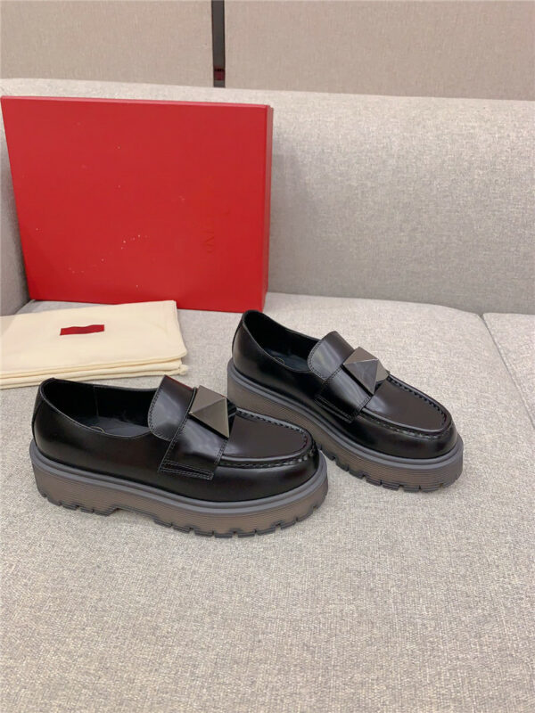 valentino new thick sole loafers