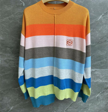 loewe striped sweater
