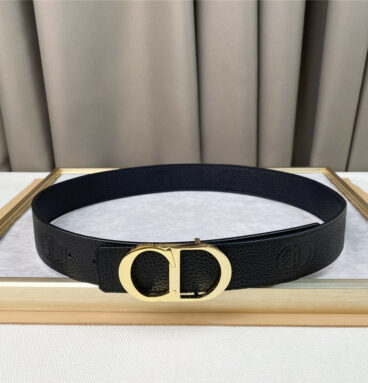 Dior pure copper hardware 3.8CM wide belt