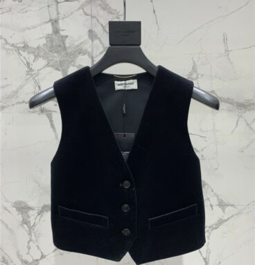 YSL simple and versatile vest