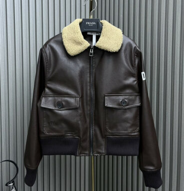 dior washed leather lambskin jacket