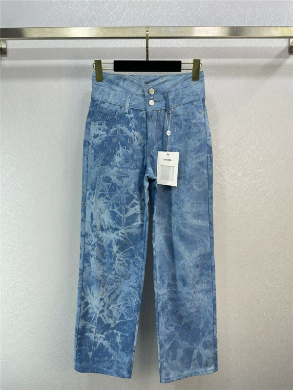 chanel new casual fashionable jeans