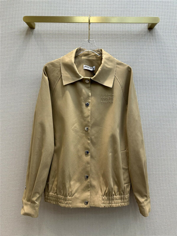 miumiu work style design jacket