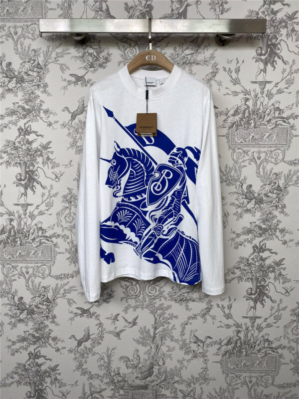 Burberry new autumn and winter long-sleeved T