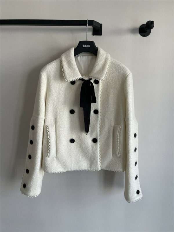 dior lambswool woolen jacket