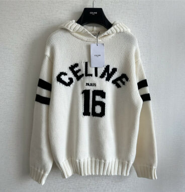 celine wool hat sweater
