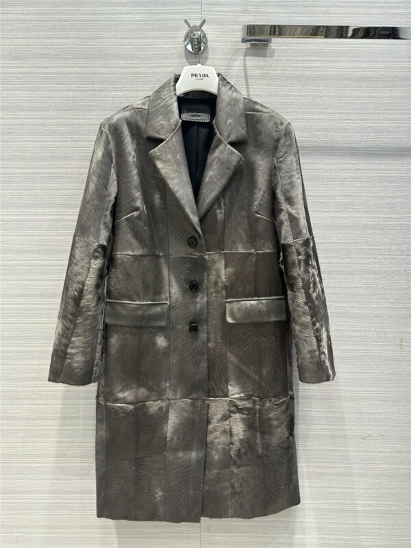 prada sheepskin suit coat