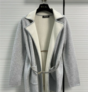 Loro Piana contrasting sheepskin jacket
