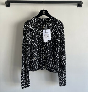 chanel new autumn and winter knitted cardigan