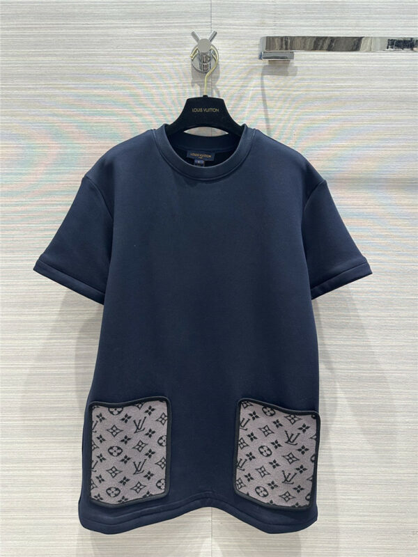 louis vuitton LV new color series short-sleeved dress