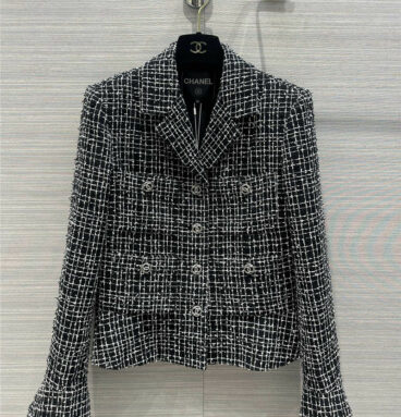 chanel classic tweed blazer