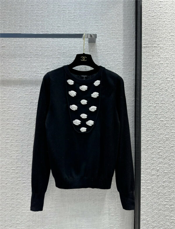 chanel palace style pullover sweater