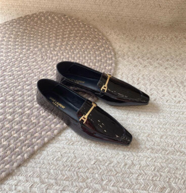 YSL GHRIS series reversible loafers