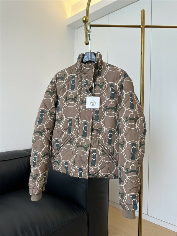Hermès reversible down jacket