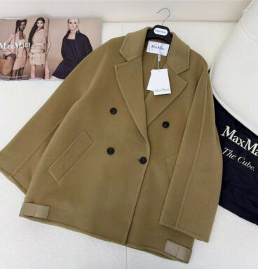 MaxMara new simple lapel double-sided jacket