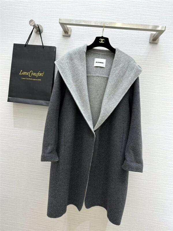 jil sander new wool coat