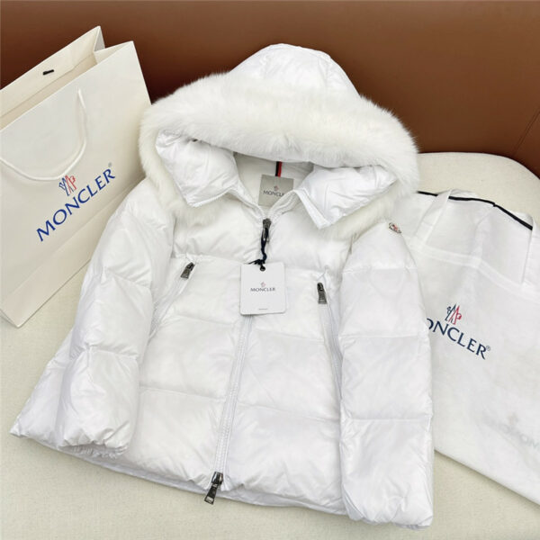 moncler BOED medium short hooded down jacket
