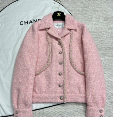chanel barbie pink jacket