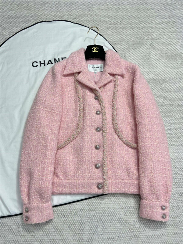 chanel barbie pink jacket