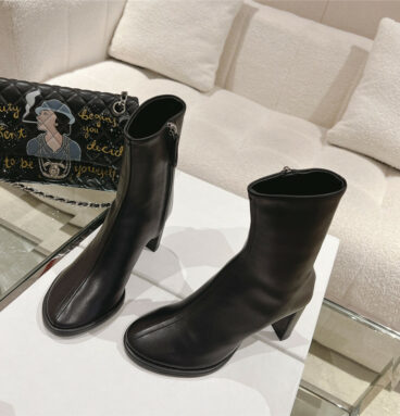 the row new autumn and winter side pull high heel boots