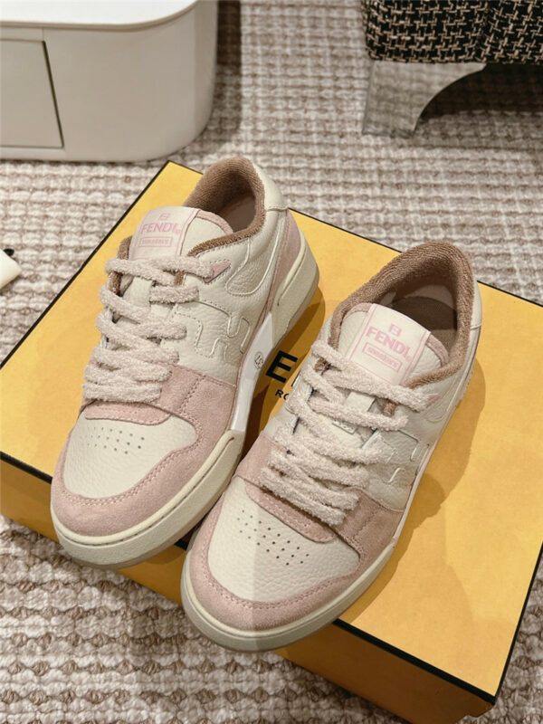 fendi couple style casual sneakers
