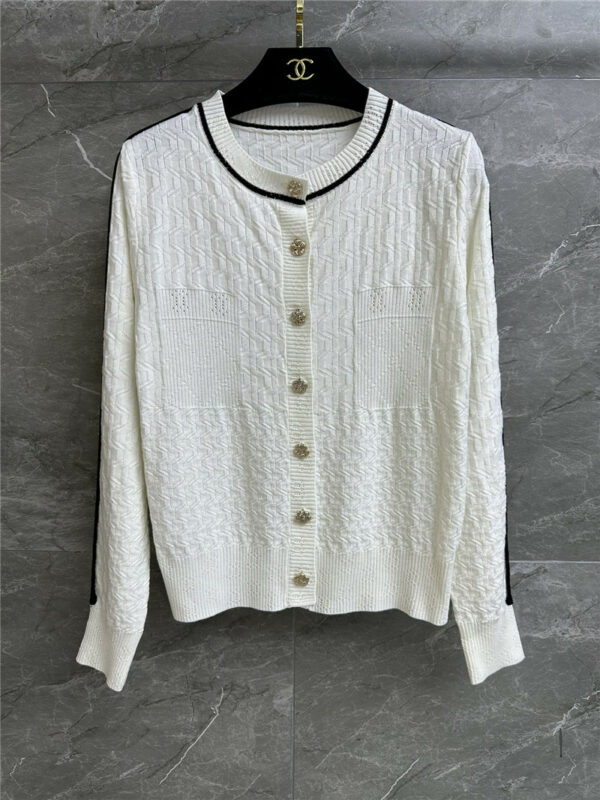 chanel knitted cardigan