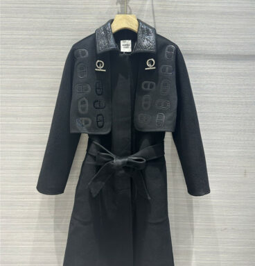 Hermès two-piece coat