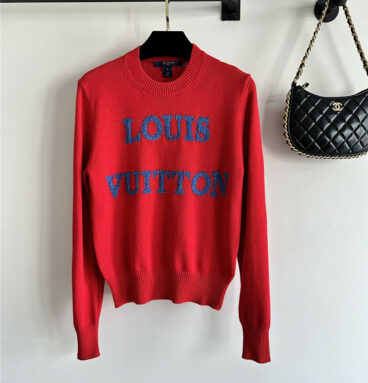louis vuitton LV cashmere sweater