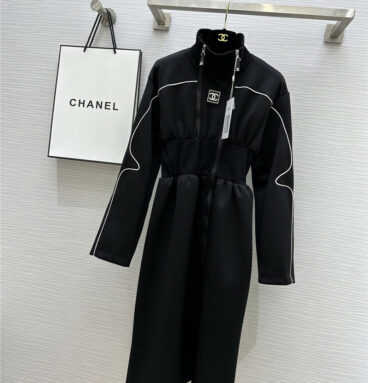 chanel new middle-aged series sweatshirt skirt