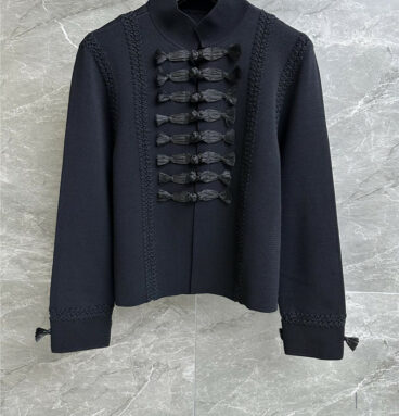 dior buttoned cardigan