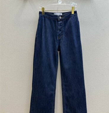 celine blue washed straight jeans