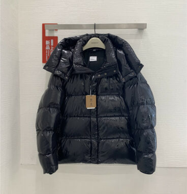 Burberry new hooded down jacket