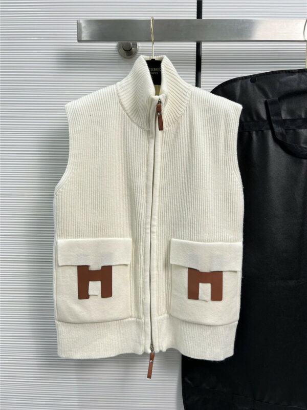 Hermès new autumn and winter cashmere vest