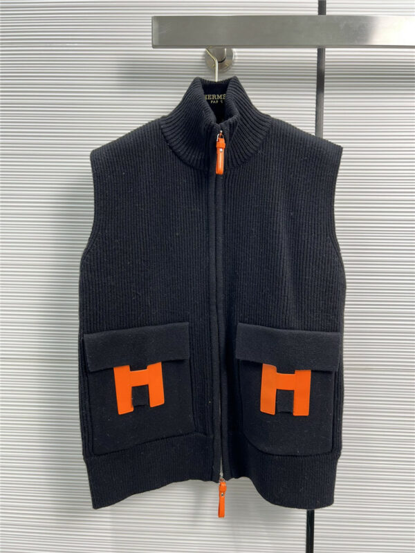 Hermès new autumn and winter cashmere vest