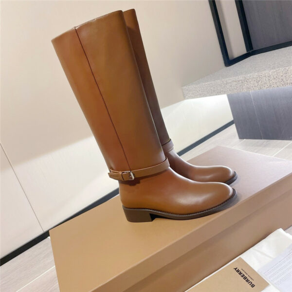 Burberry equestrian boots