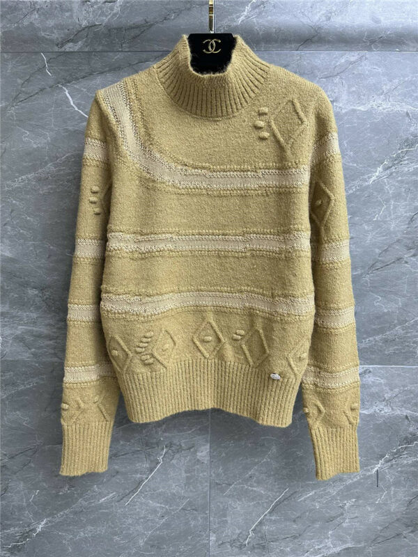 chanel turtleneck sweater