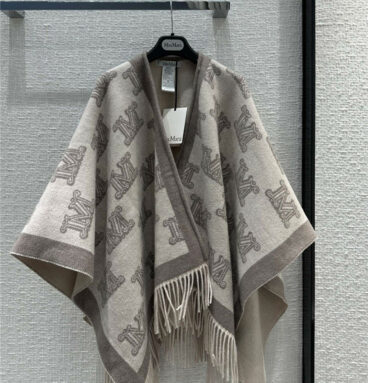 MaxMara shawl large scarf cape