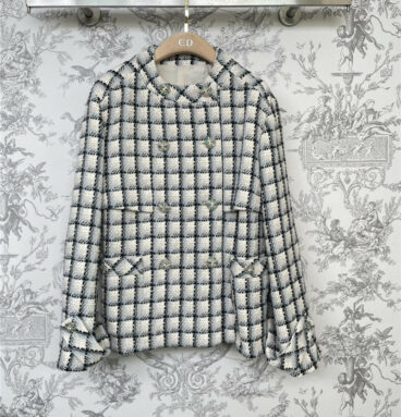 chanel new autumn and winter soft tweed jacket