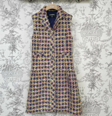 chanel new autumn and winter soft dress