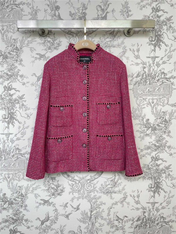 chanel new autumn and winter soft tweed jacket